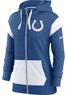 Nike Indianapolis Colts Womens Blue Primetime Long Sleeve Full Zip Jacket