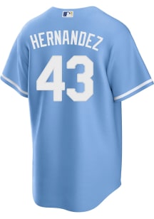 Carlos Hernandez Kansas City Royals Mens Replica Alt Jersey - Light Blue