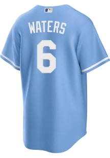 Drew Waters Kansas City Royals Mens Replica Alt Jersey - Light Blue
