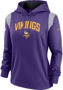Nike Minnesota Vikings Womens Purple Fleece Hooded Sweatshirt