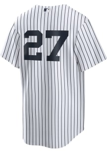 Giancarlo Stanton New York Yankees Mens Replica Home Jersey - White