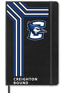 Creighton Bluejays School Bound team logo Notebook and Folder - Black