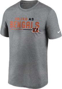 Nike Cincinnati Bengals Grey Local Short Sleeve T Shirt