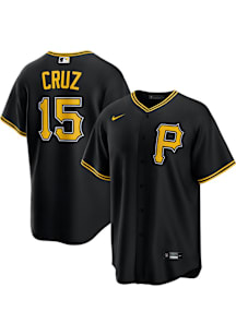 Oneil Cruz Pittsburgh Pirates Mens Replica Alt Jersey - Black