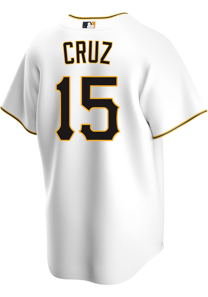 Nike Oneil Cruz Pittsburgh Pirates Replica Home Jersey - White, White, 100% POLYESTER, Size L, Rally House