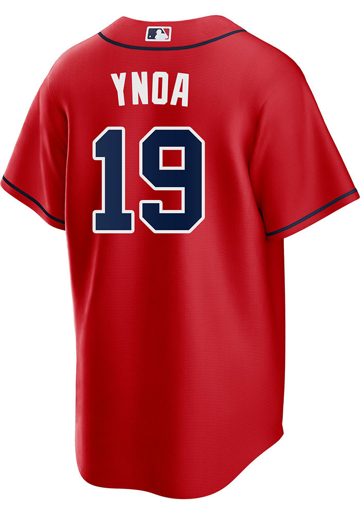 Huascar Ynoa Women's Atlanta Braves Alternate Jersey - Red Authentic