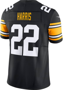 Najee Harris Nike Pittsburgh Steelers Mens Black Vapor F.U.S.E. Limited Football Jersey