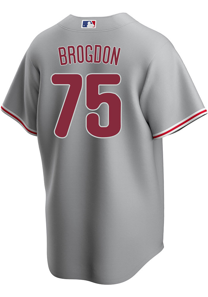 Connor Brogdon Phillies Replica Home Jersey