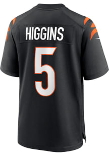 Tee Higgins  Nike Cincinnati Bengals Black Home Game Football Jersey