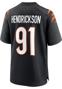 Trey Hendrickson  Nike Cincinnati Bengals Black Game Jersey Football Jersey