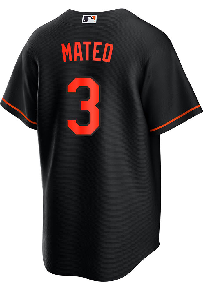 Fanatics (Nike) Jorge Mateo Baltimore Orioles Replica Alt Jersey - Black, Black, 100% POLYESTER, Size S, Rally House
