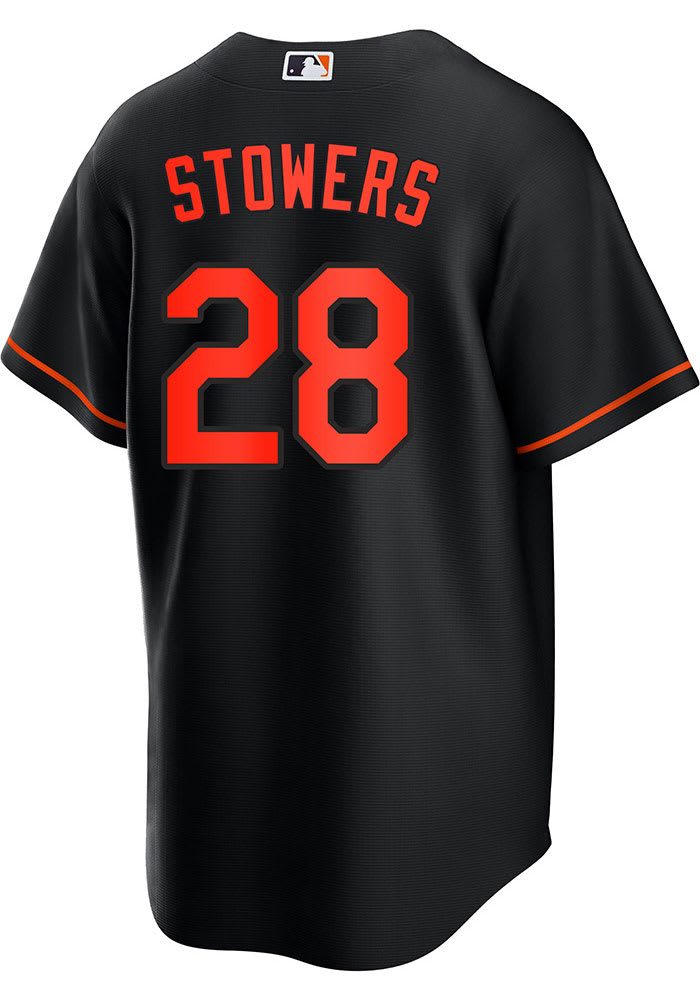 Kyle Stowers Baltimore Orioles Home White Baseball Player Jersey