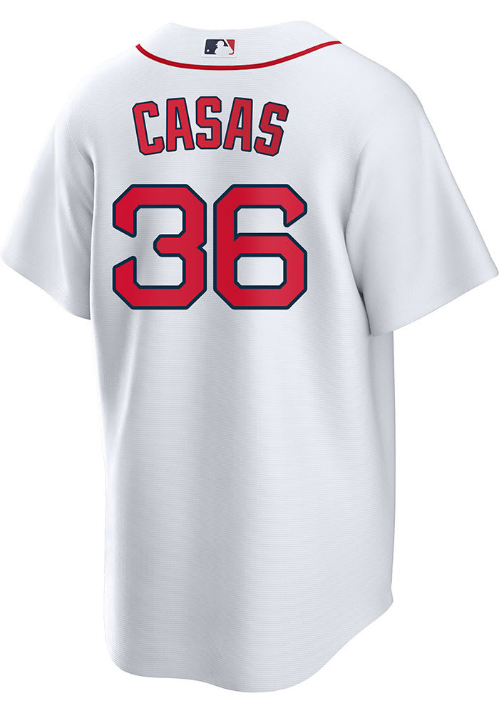 Triston Casas #64 2022 Team Issued Road Alternate Jersey, Size 46