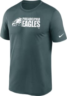 Nike Philadelphia Eagles Green Impact Legend Short Sleeve T Shirt