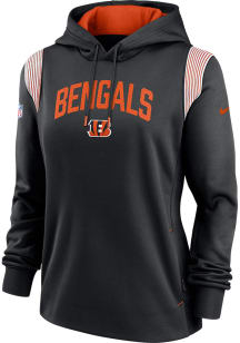 Nike Cincinnati Bengals Womens Black Contrast Hooded Sweatshirt