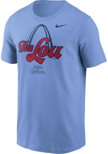 Nike St Louis Cardinals Light Blue Local Short Sleeve T Shirt