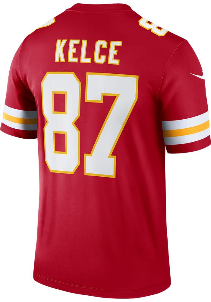 Travis Kelce Kansas City Chiefs Home Jersey RED