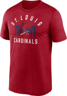Nike St Louis Cardinals Red Local Short Sleeve T Shirt