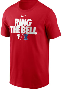 Nike Philadelphia Phillies Red Local Short Sleeve T Shirt