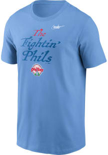 Nike Philadelphia Phillies Light Blue Local Short Sleeve T Shirt