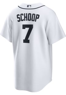 Jonathan Schoop Detroit Tigers Mens Replica Home Jersey - White