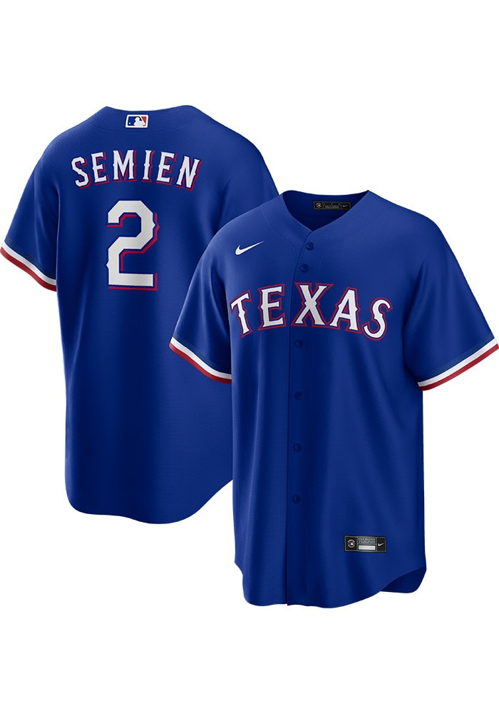 Marcus Semien Texas Rangers Mens Replica ROYAL Alt Jersey