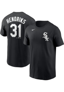 Liam Hendriks Chicago White Sox Black Name And Number Short Sleeve Player T Shirt