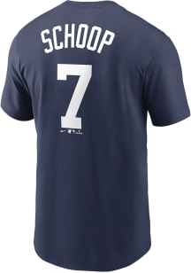 Jonathan Schoop Detroit Tigers Navy Blue Name And Number Short Sleeve Player T Shirt