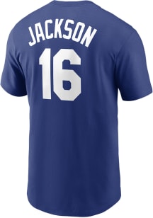 Bo Jackson Kansas City Royals Blue Cooperstown Name And Number Short Sleeve Player T Shirt