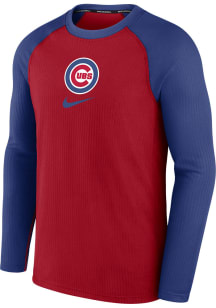 Nike Chicago Cubs Mens Red Game Long Sleeve Sweatshirt