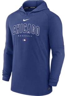 Nike Chicago Cubs Mens Blue Early Work Hood