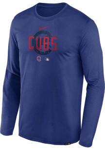 Nike Chicago Cubs Blue Legend Team Issue Long Sleeve T-Shirt