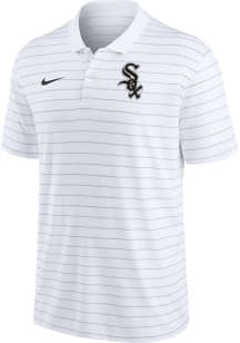 Nike Chicago White Sox Mens White Victory Short Sleeve Polo