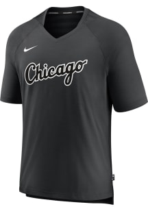 Nike Chicago White Sox Black Pregame Short Sleeve T Shirt