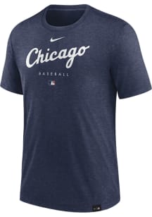 Nike Chicago White Sox Navy Blue Early Work Short Sleeve Fashion T Shirt