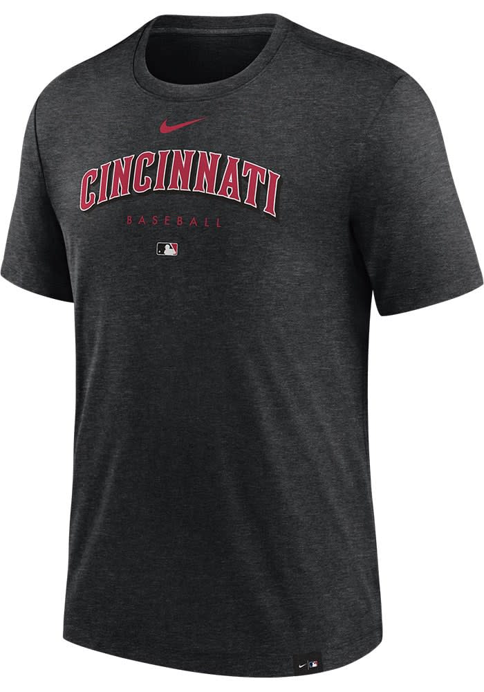 Nike Cincinnati Reds Early Work Short Sleeve Fashion T Shirt