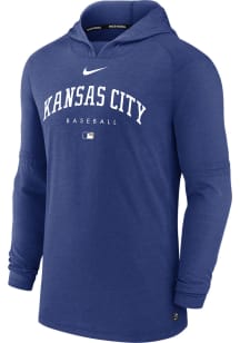 Nike Kansas City Royals Mens Blue Early Work Hood