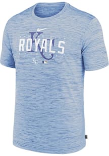 Nike Kansas City Royals Light Blue Velocity Short Sleeve T Shirt