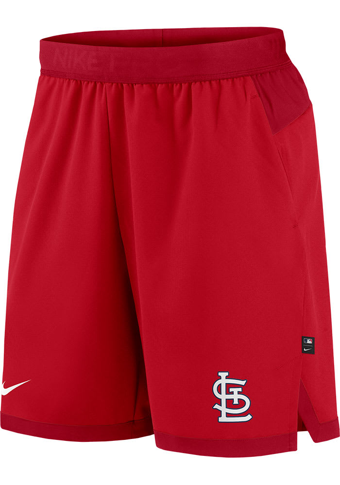 Nike St Louis Cardinals Mens Red Crew Top Pregame Long Sleeve