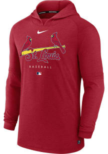 Nike St Louis Cardinals Mens Red Early Work Hood