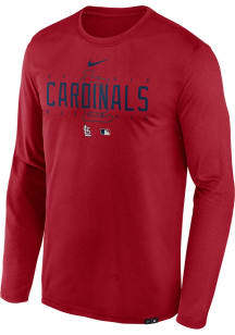 Nike St Louis Cardinals Red Legend Team Issue Long Sleeve T-Shirt