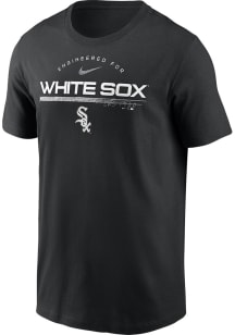 Nike Chicago White Sox Black Team Engineered Short Sleeve T Shirt