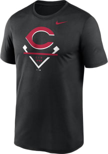 Nike Cincinnati Reds Black Icon Legend Short Sleeve T Shirt
