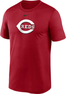 Nike Cincinnati Reds Red Large Logo Short Sleeve T Shirt