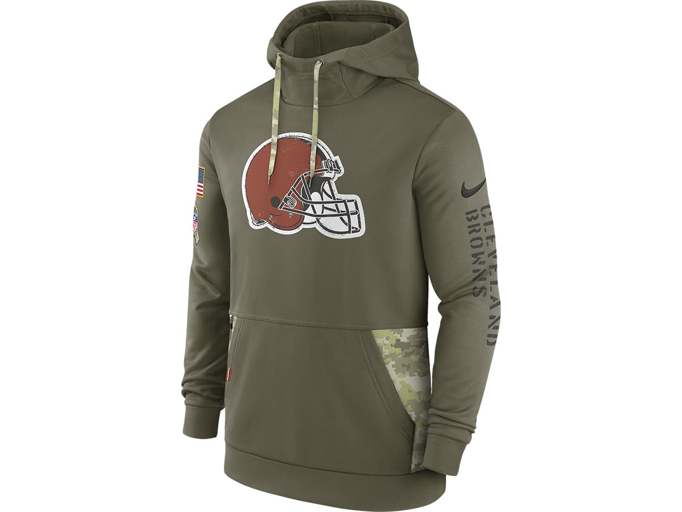 Cleveland Browns Salute To Service Hoodie