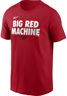 Nike Cincinnati Reds Red Rally Rule Short Sleeve T Shirt