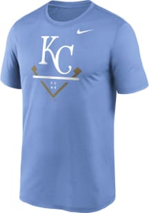 Nike Kansas City Royals Light Blue Icon Legend Short Sleeve T Shirt