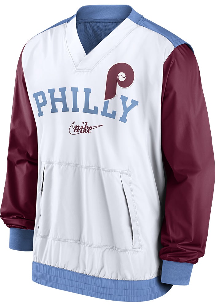 Nike Men's Philadelphia Phillies Maroon Cooperstown Rewind T-Shirt