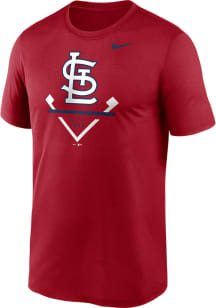 Nike St Louis Cardinals Red Icon Legend Short Sleeve T Shirt