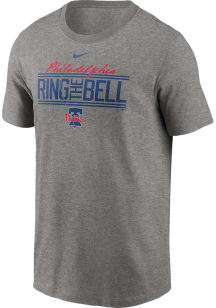 Nike Philadelphia Phillies Grey Local Short Sleeve T Shirt